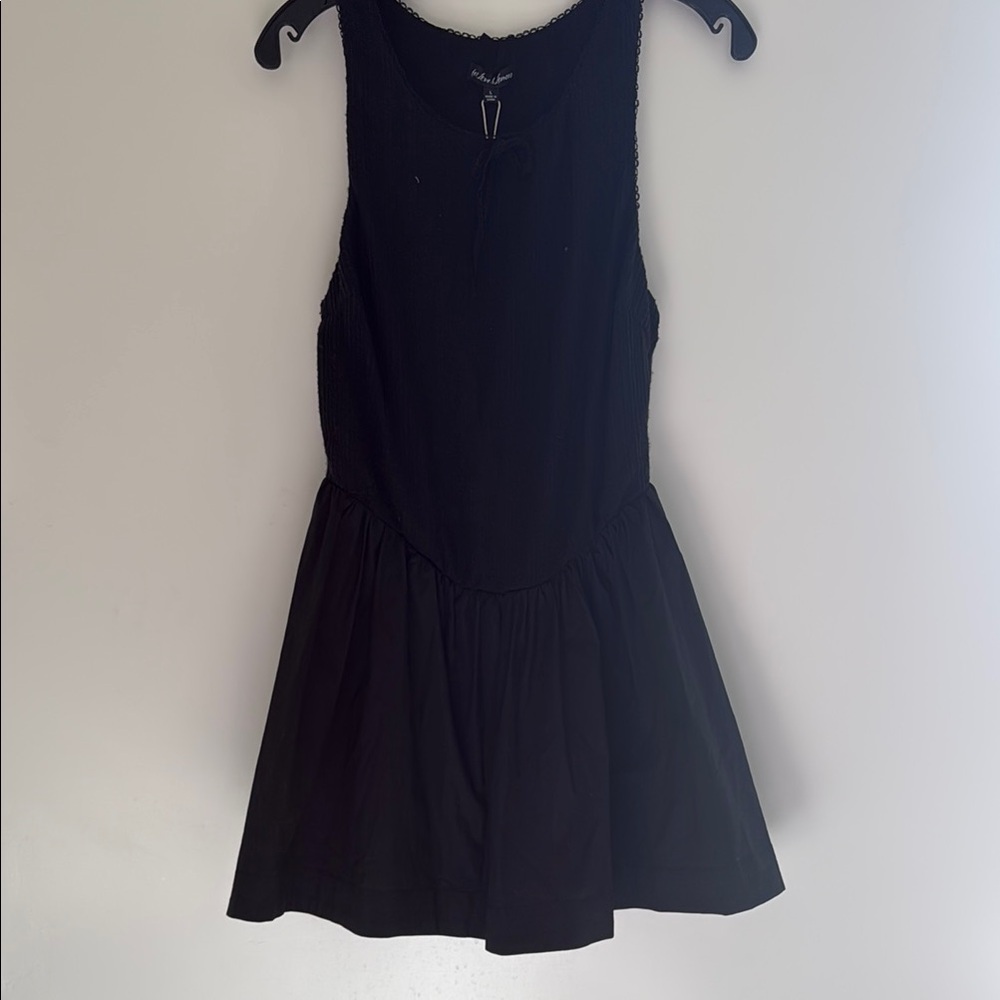 For Love And Lemons Black Halter Sundress Cocktail ABITO MINI BILLIE - Picture 4 of 10